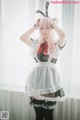 DJAWA Photo - Bambi (밤비): "Sheer Bunny Maid" (51 photos) P27 No.8193d9 Image No. 49