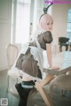 DJAWA Photo - Bambi (밤비): "Sheer Bunny Maid" (51 photos) P39 No.04dfe4 Image No. 25