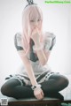 DJAWA Photo - Bambi (밤비): "Sheer Bunny Maid" (51 photos) P21 No.c5ff05 Image No. 61