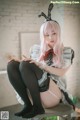 DJAWA Photo - Bambi (밤비): "Sheer Bunny Maid" (51 photos) P5 No.0c771c Image No. 93