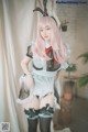 DJAWA Photo - Bambi (밤비): "Sheer Bunny Maid" (51 photos) P43 No.ac707e Image No. 17