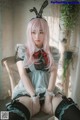 DJAWA Photo - Bambi (밤비): "Sheer Bunny Maid" (51 photos) P10 No.f27896 Image No. 83