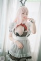 DJAWA Photo - Bambi (밤비): "Sheer Bunny Maid" (51 photos) P25 No.c1b5a0 Image No. 53