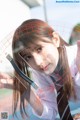 Haruka Arai 新井遥, ヤンマガWeb 新井遥inスクールガール 青山裕企が撮るミスマガ2020 Set.01 P8 No.c09e74 Image No. 17