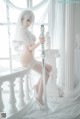 蠢沫沫 Cosplay 2B 白婚纱 P34 No.1609ce