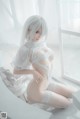 蠢沫沫 Cosplay 2B 白婚纱 P43 No.1b401e