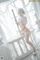 蠢沫沫 Cosplay 2B 白婚纱 P51 No.a83b28