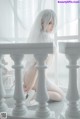 蠢沫沫 Cosplay 2B 白婚纱 P36 No.61f127